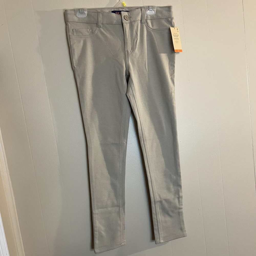 French Toast Girls Skinny Size 16 Khaki Uniform Bottoms